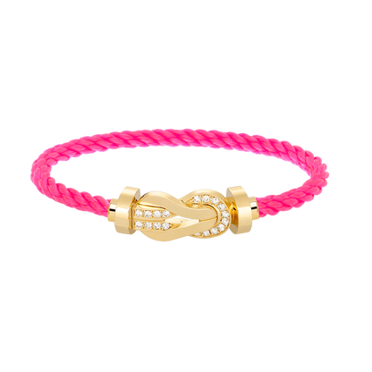 ¡®Sprite Jewelry¡¯CHANCE LARGE 8 FIGURE BUCKLE HALF DIAMOND BRACELET GOLD