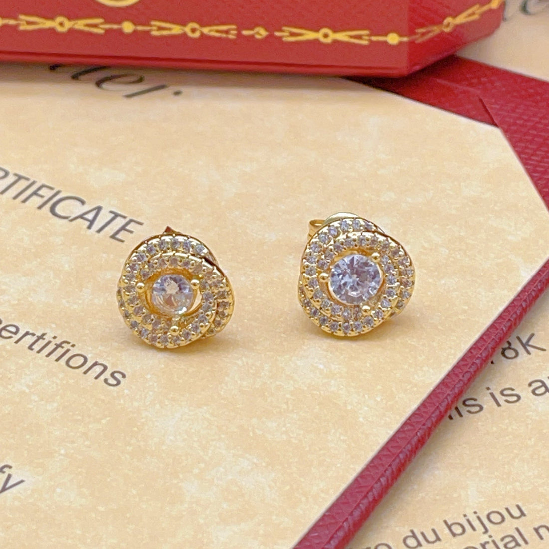 ¡®Sprite Jewelry¡¯Love Knot Stud Earrings