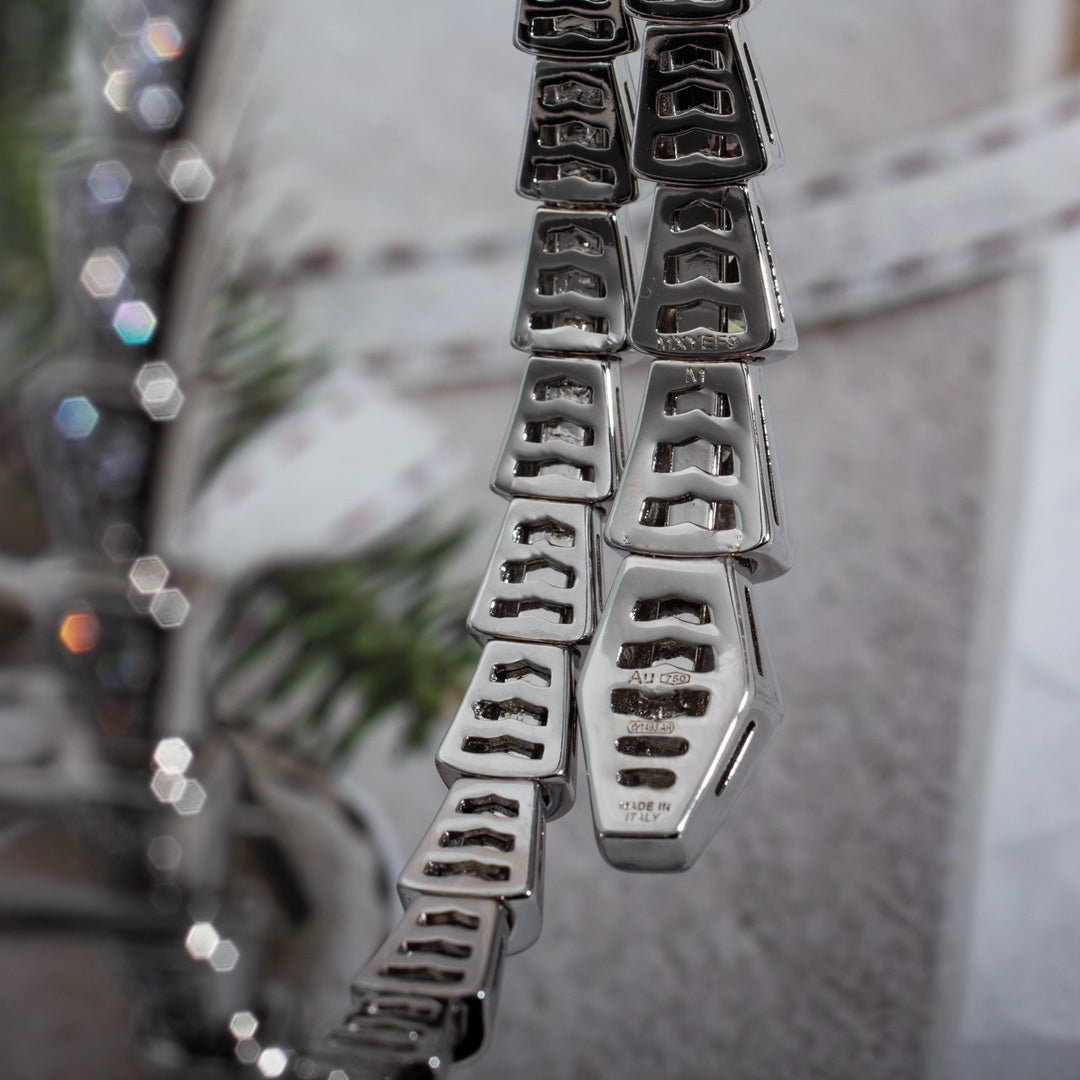 [Sprite Jewelry]SERPENTI BRACELET 6MM SILVER DIAMOND