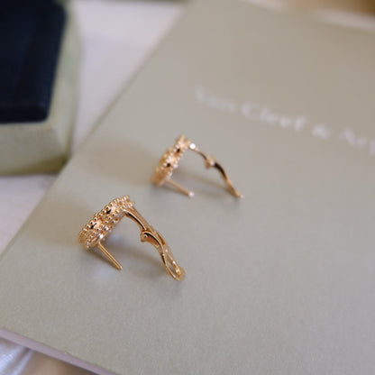 ¡®Sprite Jewelry¡¯LUCKY PINK GOLD WHITE MOP EARRINGS