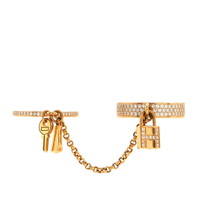 ¡®Sprite Jewelry¡¯HM KELLY CLOCHETTE DOUBLE RING IN  WITH DIAMONDS