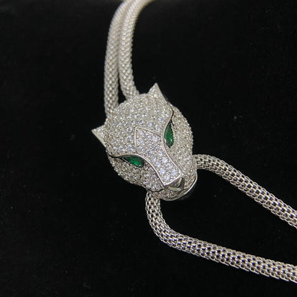 ¡®Sprite Jewelry¡¯Panther Head Layered Necklace