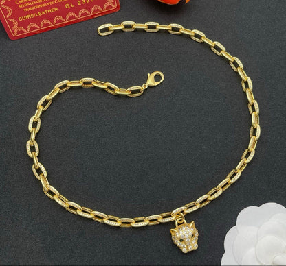 ¡®Sprite Jewelry¡¯Lion Head Link Chain Necklace