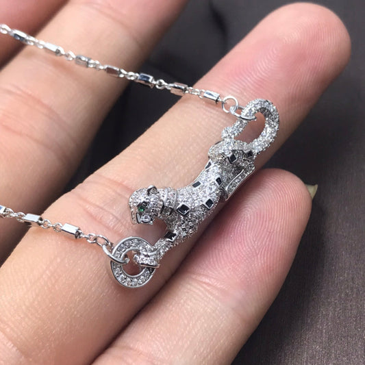 ¡®Sprite Jewelry¡¯Pave Panther Pendant Necklace