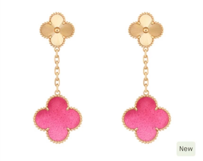 [SpriteJewelry ] 26 NEW PINK BUBBLE ENAMEL SET