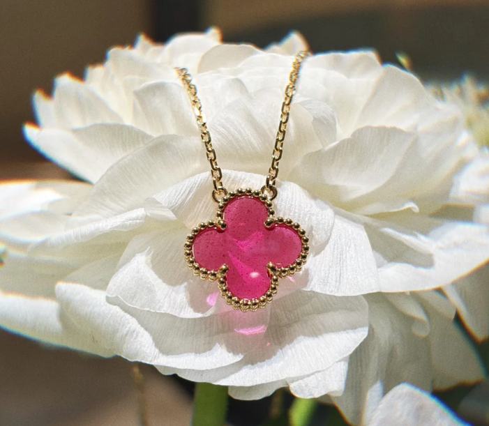 [SpriteJewelry ] 26 NEW PINK BUBBLE ENAMEL SET