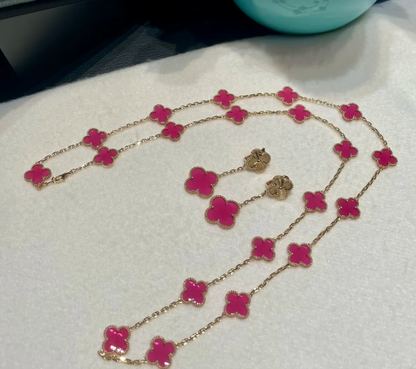 [SpriteJewelry ] 26 NEW PINK BUBBLE ENAMEL SET