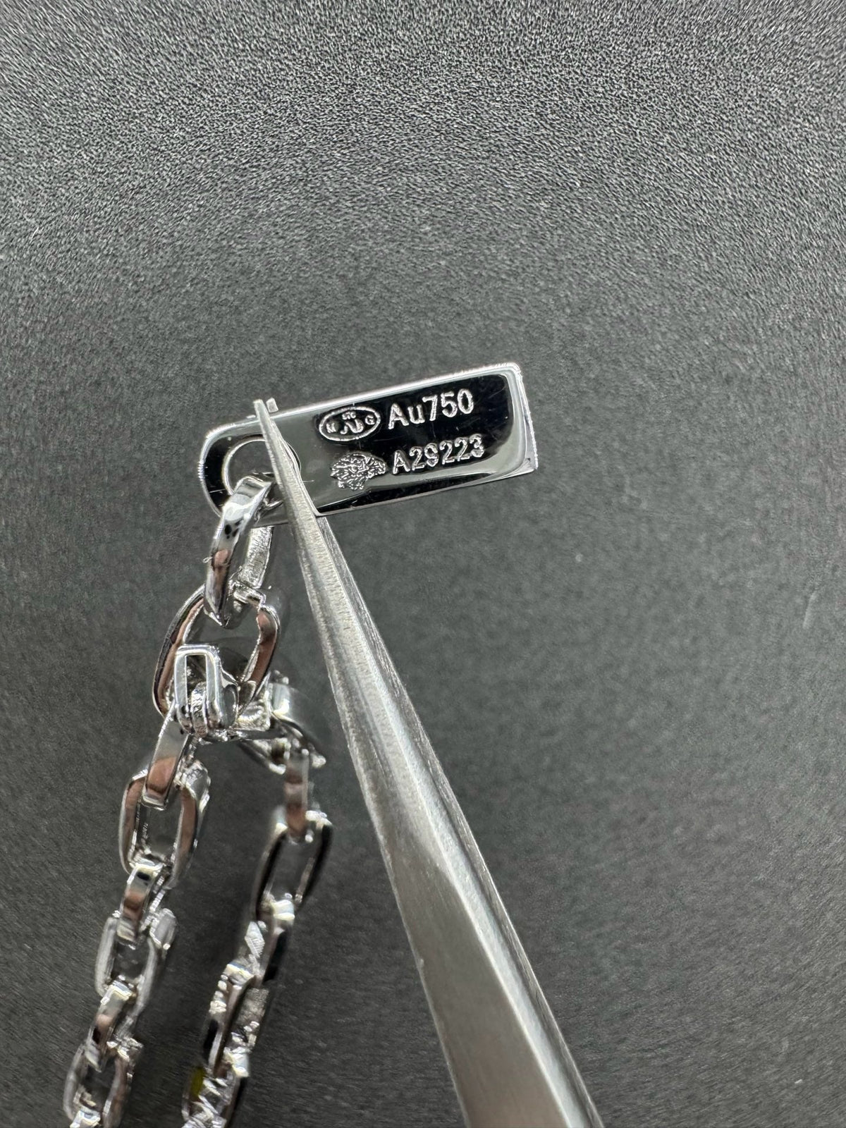 [Sprite Jewelry] Move Link Pave Diamond Chain Necklace