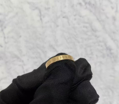 ¡®Sprite Jewelry¡¯LOVE RING 4MM Plain version, GOLD