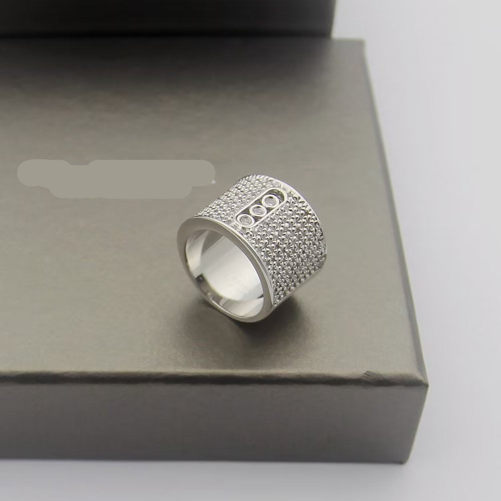 [Sprite Jewelry] Move Wide Full Pavé Diamond Ring