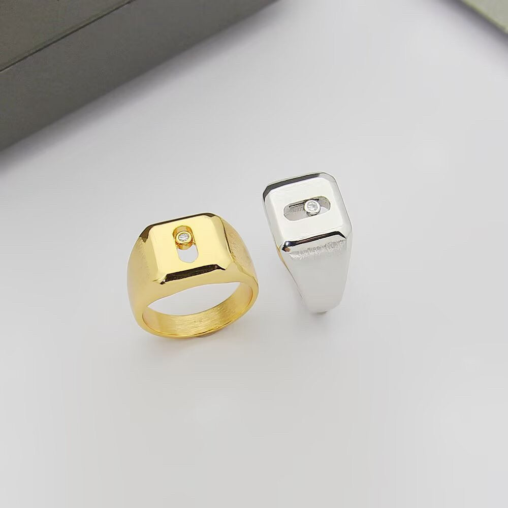 [Sprite Jewelry] My Move Natural Titanium Signet Ring