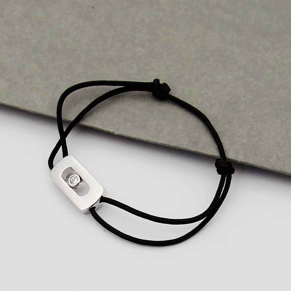 [Sprite Jewelry]My First Diamond Cord Bracelet
