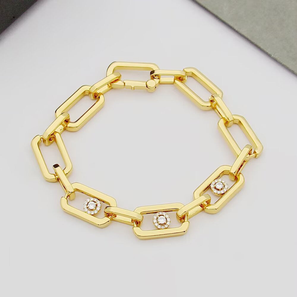 [Sprite Jewelry]So Move Chain Bracelet
