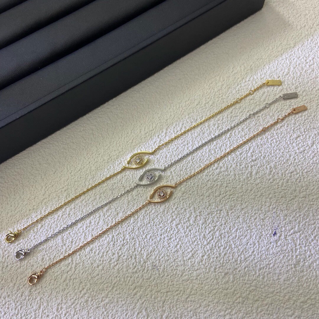 [Sprite Jewelry]Lucky Eye Sliding Diamond Bracelet