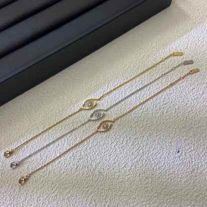[Sprite Jewelry]Lucky Eye Sliding Diamond Bracelet