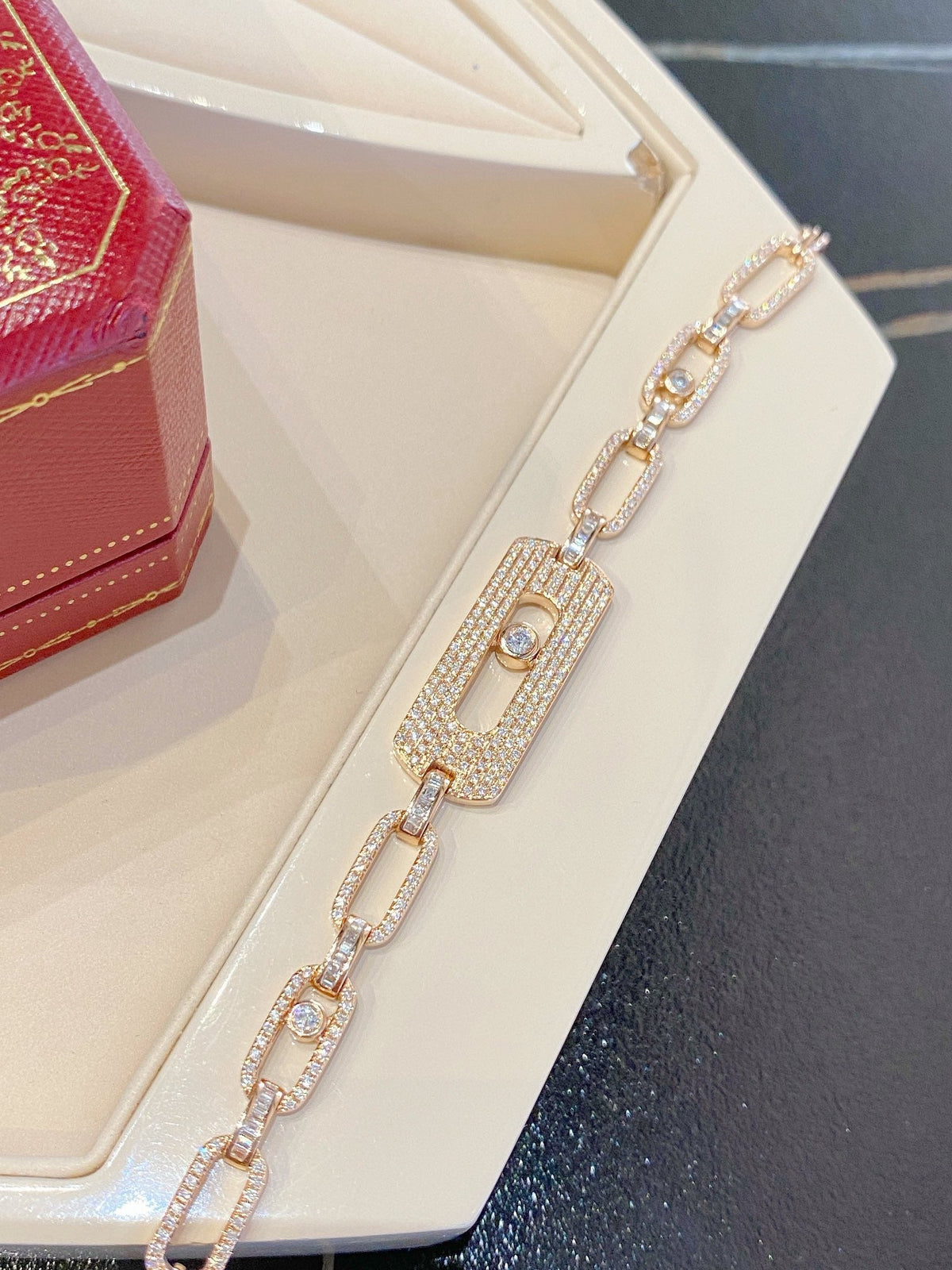 [Sprite Jewelry]My Move Pavé Chain Bracelet