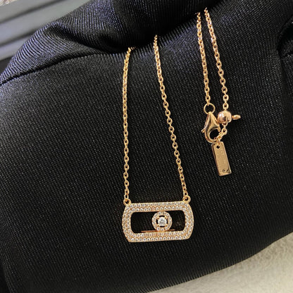 [Sprite Jewelry] So Move Pavé Sliding Diamond Necklace