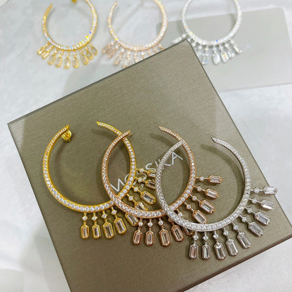 [Sprite Jewelry] Kate Moss Tassel Hoop Earrings