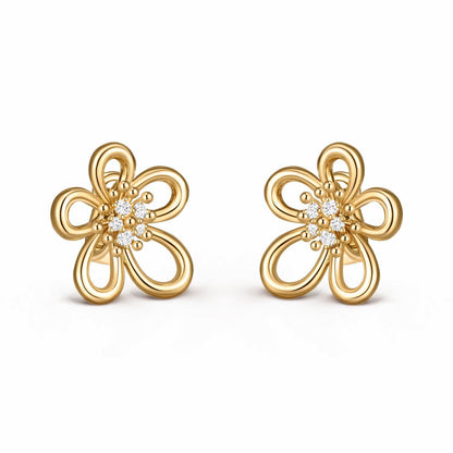 [SpriteJewelry]Flowerlace Stud Earrings,