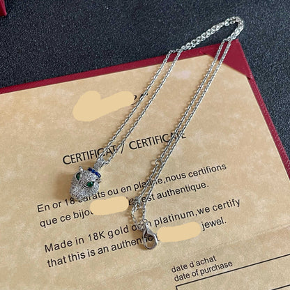 ¡®SpriteJewelry¡¯Panthère de Cartier Pavé‑Diamond Necklace