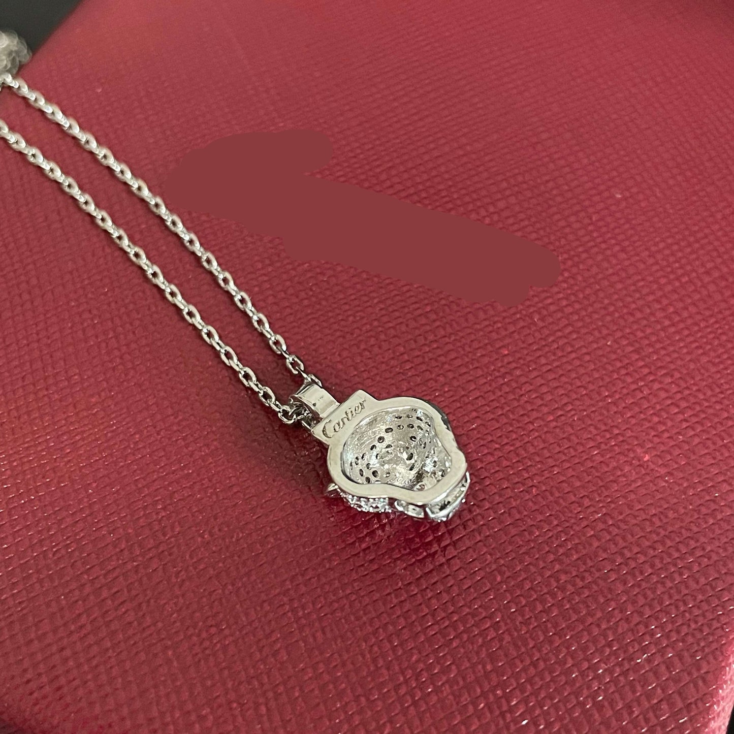 ¡®SpriteJewelry¡¯Panthère de Cartier Pavé‑Diamond Necklace