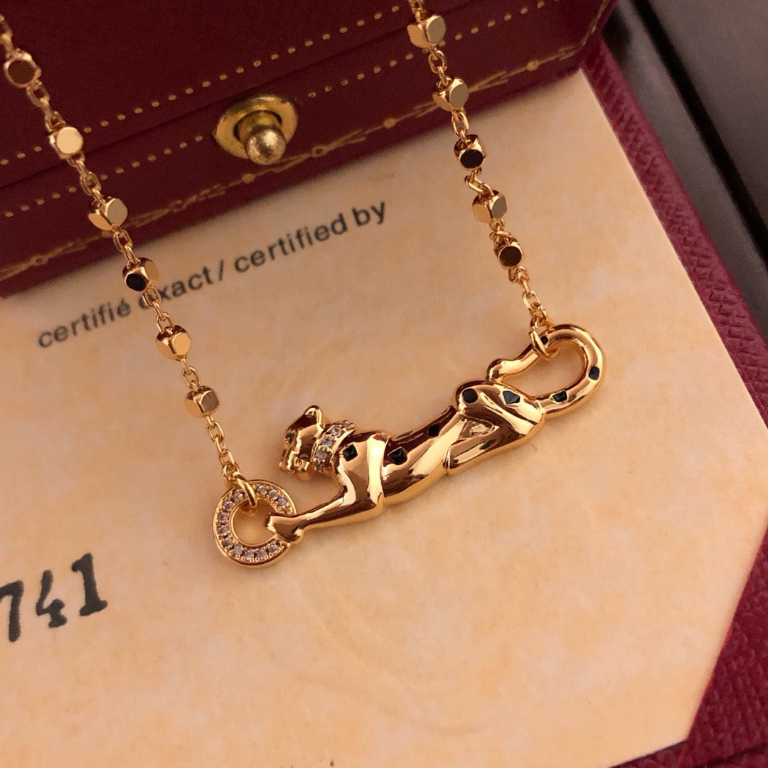 ¡®SpriteJewelry¡¯Reclining Panther Necklace