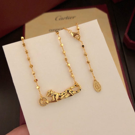 ¡®SpriteJewelry¡¯Reclining Panther Necklace