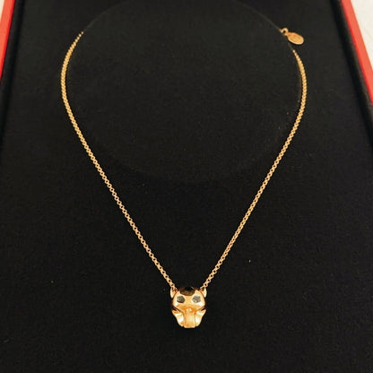 ¡®SpriteJewelry¡¯Panthère de Cartier Solid Panther‑Head Necklace,