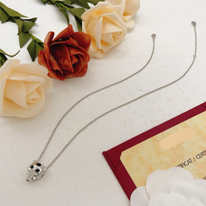 ¡®SpriteJewelry¡¯Panthère de Cartier Solid Panther‑Head Necklace,