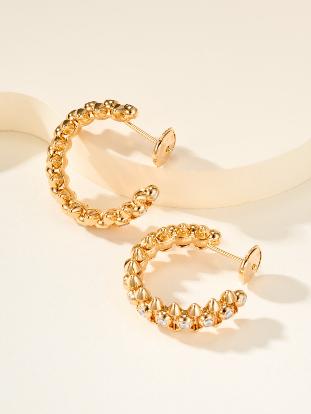 ¡®SpriteJewelry¡¯Clash‑de  Spiked Diamond Earrings