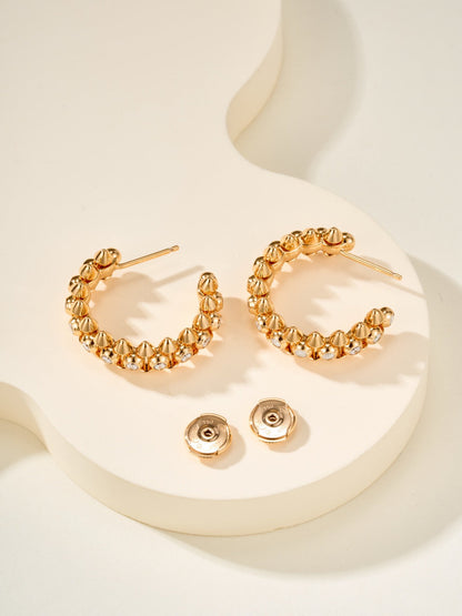 ¡®SpriteJewelry¡¯Clash‑de  Spiked Diamond Earrings