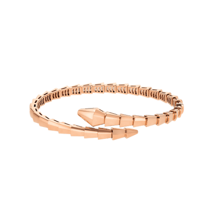 [Sprite Jewelry]Viper Silver No‑Diamond Snake Bracelet