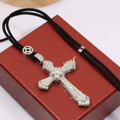 ¡®Sprite Jewelry¡¯Pave Cross Pendant Necklace