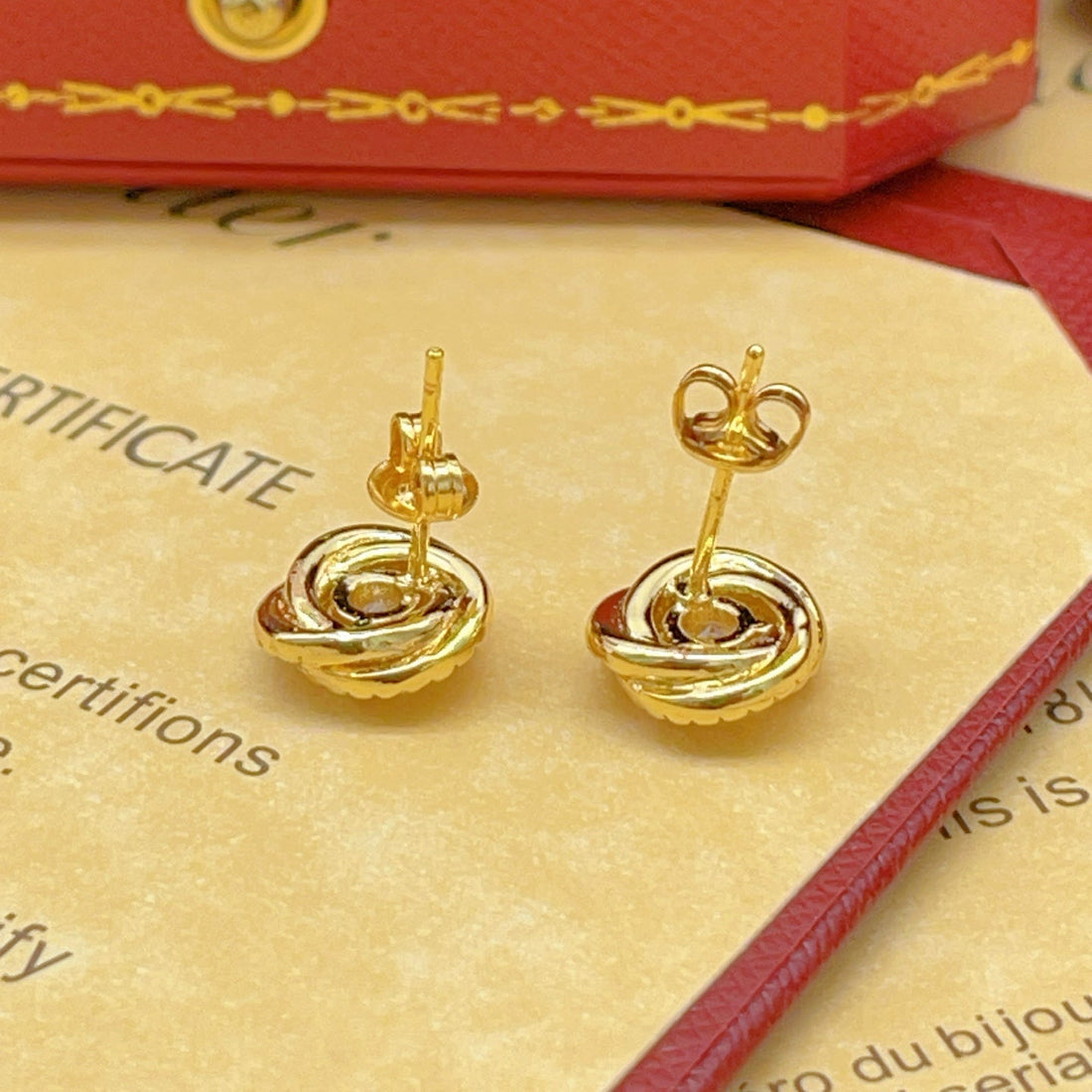 ¡®Sprite Jewelry¡¯Love Knot Stud Earrings