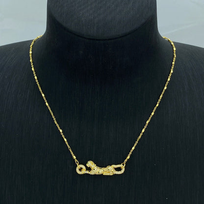 ¡®Sprite Jewelry¡¯Pave Panther Pendant Necklace