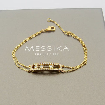 [Sprite Jewelry] Move Classique pavé bracelet
