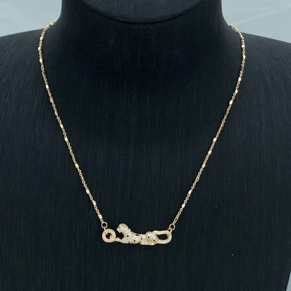¡®Sprite Jewelry¡¯Pave Panther Pendant Necklace