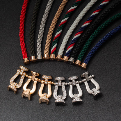 ¡®Sprite Jewelry¡¯FORCE LARGE HORSESHOE NO DIAMOND BRACELET SILVER