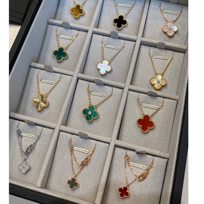 ¡®Sprite Jewelry¡¯CLOVER 15MM LASER NECKLACE SILVER