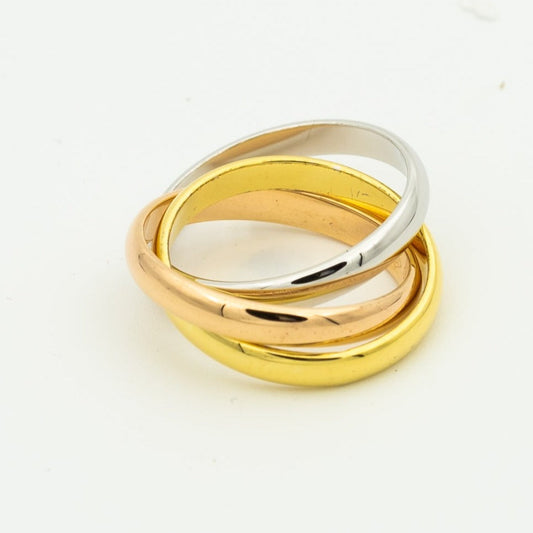 [Sprite Jewelry]TRINITY RING GOLD PINK GOLD SILVER