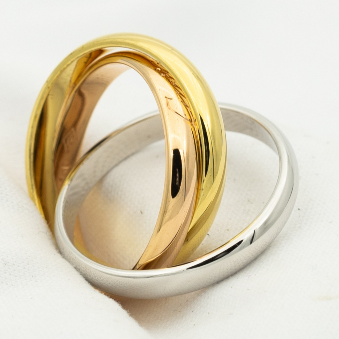 [Sprite Jewelry]TRINITY RING GOLD PINK GOLD SILVER