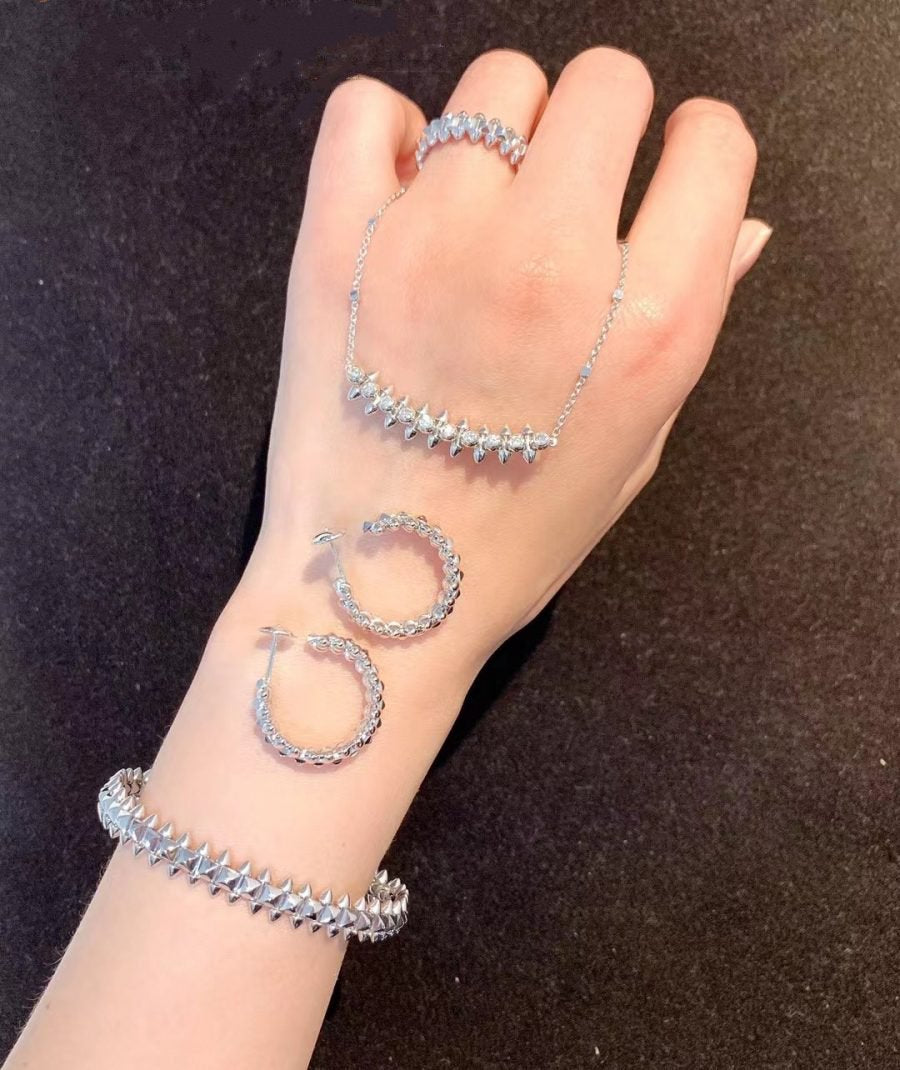 ¡®Sprite Jewelry¡¯CLASH SILVER BRACELET