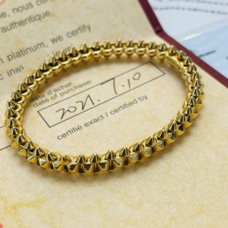 ¡®Sprite Jewelry¡¯CLASH GOLD BRACELET