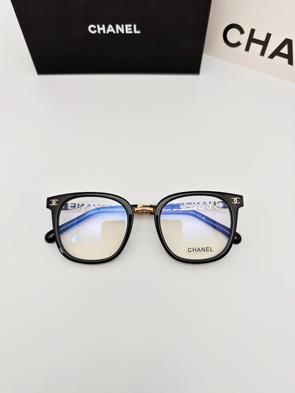 One C-brand handbag, one C-brand item, and one pair of C-brand glasses