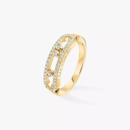 [Sprite Jewelry] Baby Move Gold Diamond Pave_ Ring
