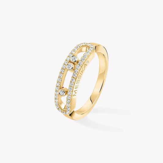[Sprite Jewelry] Baby Move Gold Diamond Pave_ Ring