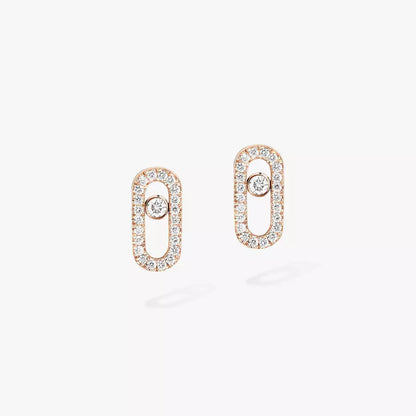 [Sprite Jewelry]Move Uno Diamond Earrings